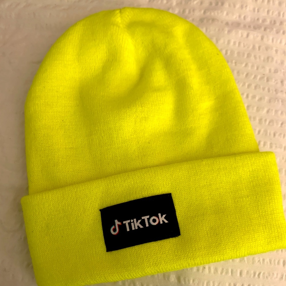 TikTok authentic merch knit cap (beanie)